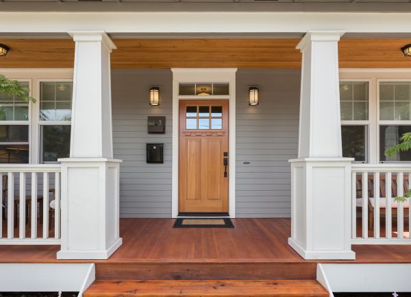 Cost of Wood Porch Construction in Everett